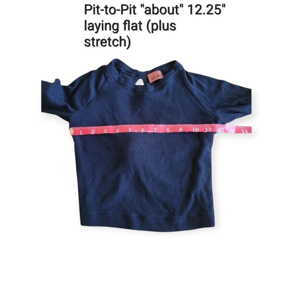 Revolve INTERMIX Black Knot Back Crop Top XS - Picture 12 of 13